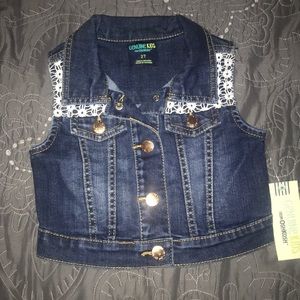 Jean jacket vest